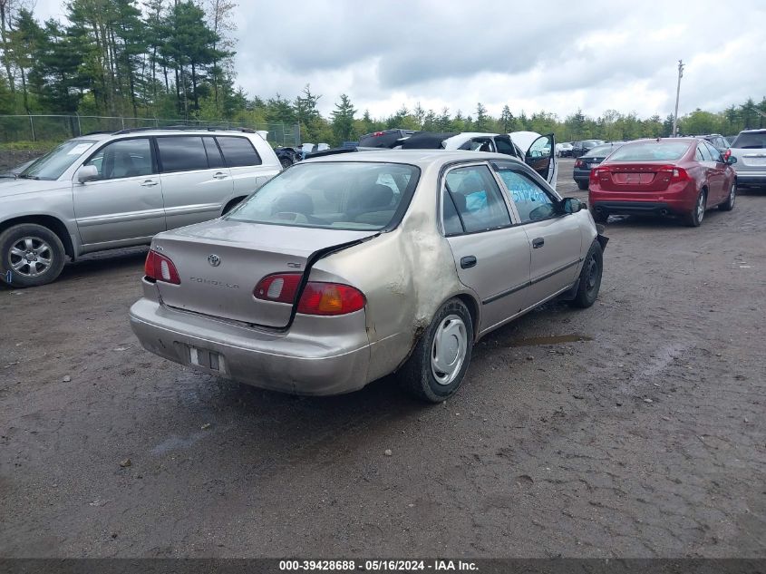 1999 Toyota Corolla Ce VIN: 2T1BR12EXXC210764 Lot: 39428688