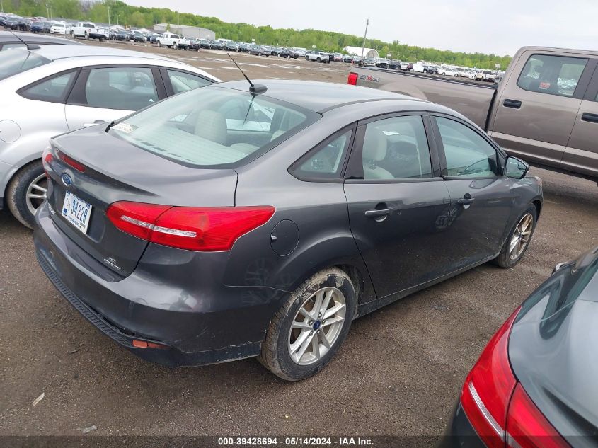 2016 Ford Focus Se VIN: 1FADP3F2XGL209641 Lot: 39428694