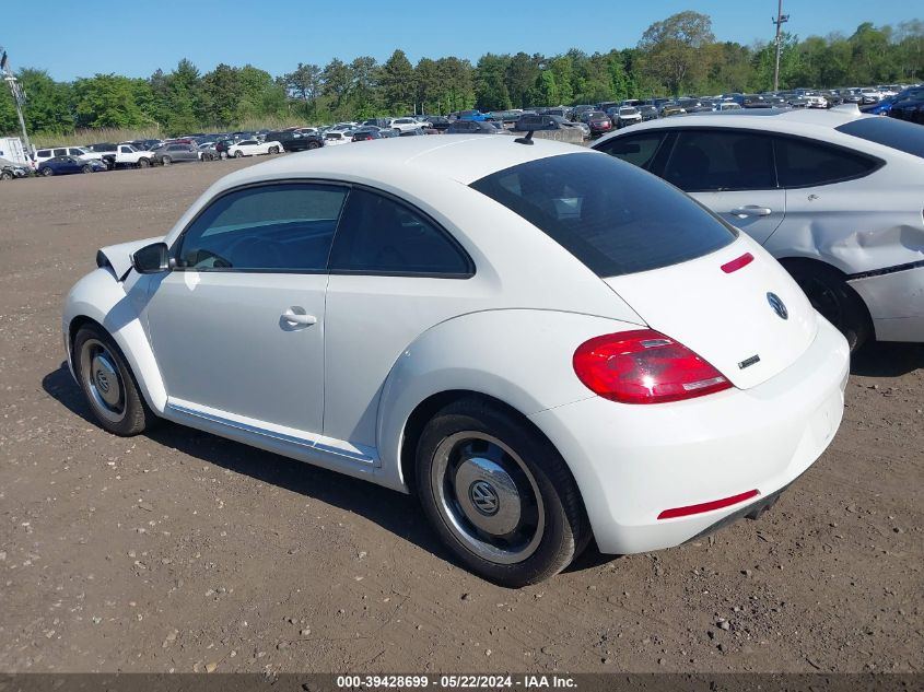 2013 Volkswagen Beetle 2.5L VIN: 3VWJP7AT7DM610026 Lot: 39428699