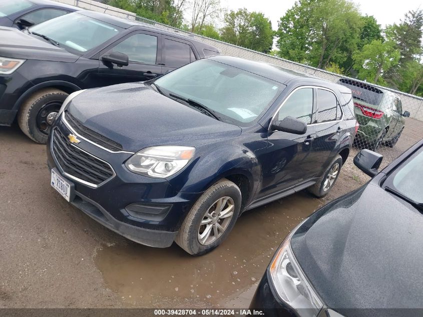 2017 Chevrolet Equinox Ls VIN: 2GNFLEEK7H6336506 Lot: 39428704