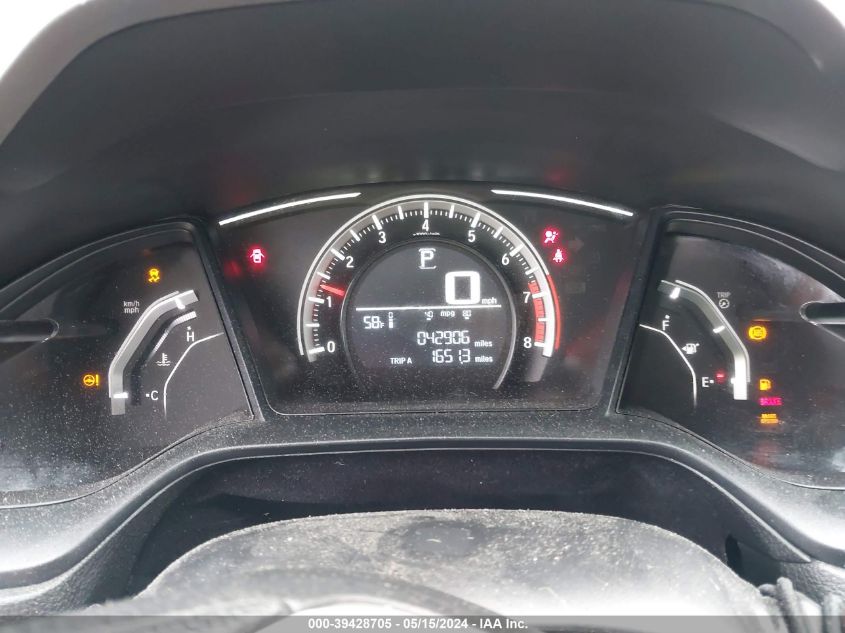 2018 Honda Civic Lx VIN: 2HGFC2F51JH503616 Lot: 39428705