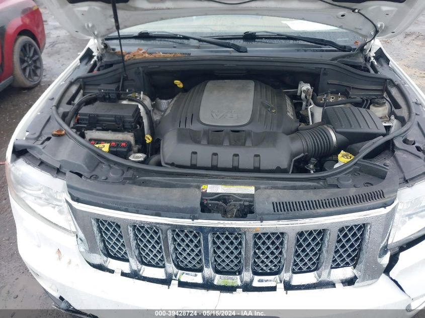 2013 Jeep Grand Cherokee Overland Summit VIN: 1C4RJFCT9DC616846 Lot: 39428724