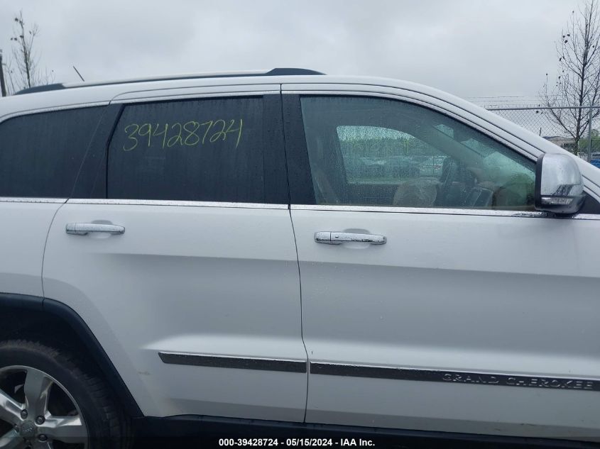 2013 Jeep Grand Cherokee Overland Summit VIN: 1C4RJFCT9DC616846 Lot: 39428724