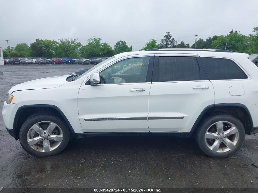 2013 Jeep Grand Cherokee Overland Summit VIN: 1C4RJFCT9DC616846 Lot: 39428724