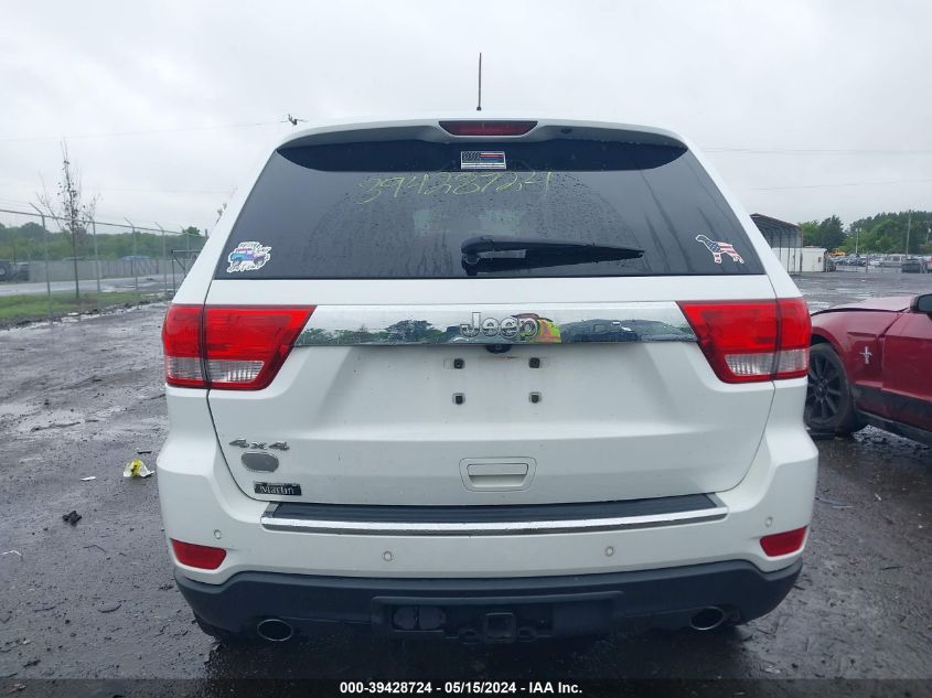 2013 Jeep Grand Cherokee Overland Summit VIN: 1C4RJFCT9DC616846 Lot: 39428724