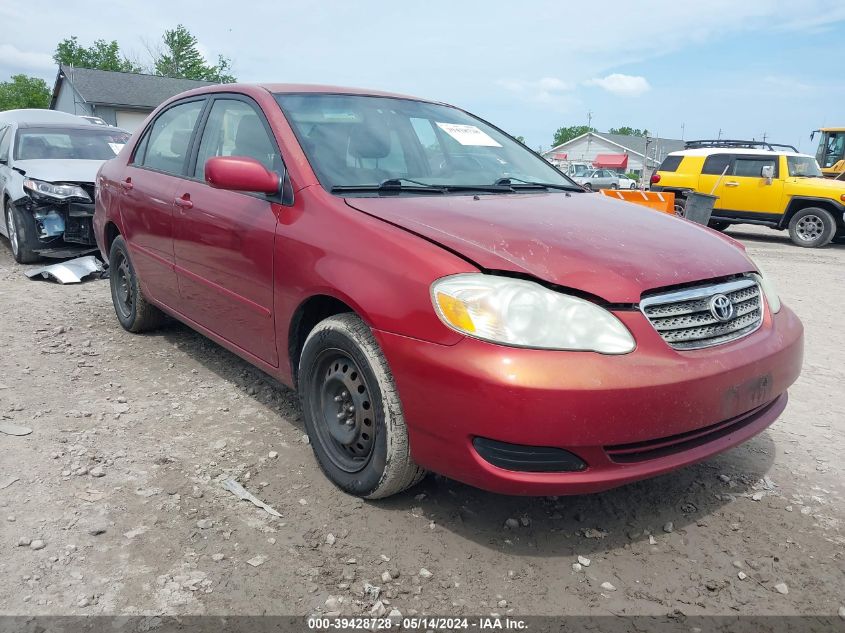 2006 Toyota Corolla Le VIN: 2T1BR32E26C631579 Lot: 39428728