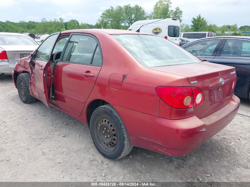 2006 Toyota Corolla Le VIN: 2T1BR32E26C631579 Lot: 39428728