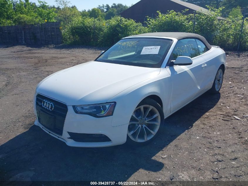 2013 Audi A5 2.0T Premium VIN: WAULFAFH6DN000590 Lot: 39428737