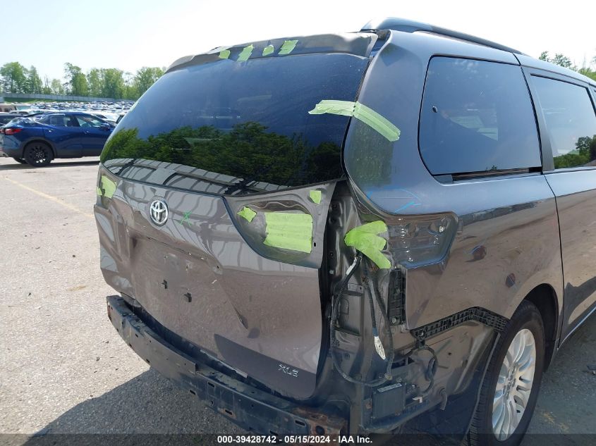 2015 Toyota Sienna Xle 8 Passenger VIN: 5TDYK3DC5FS543403 Lot: 39428742