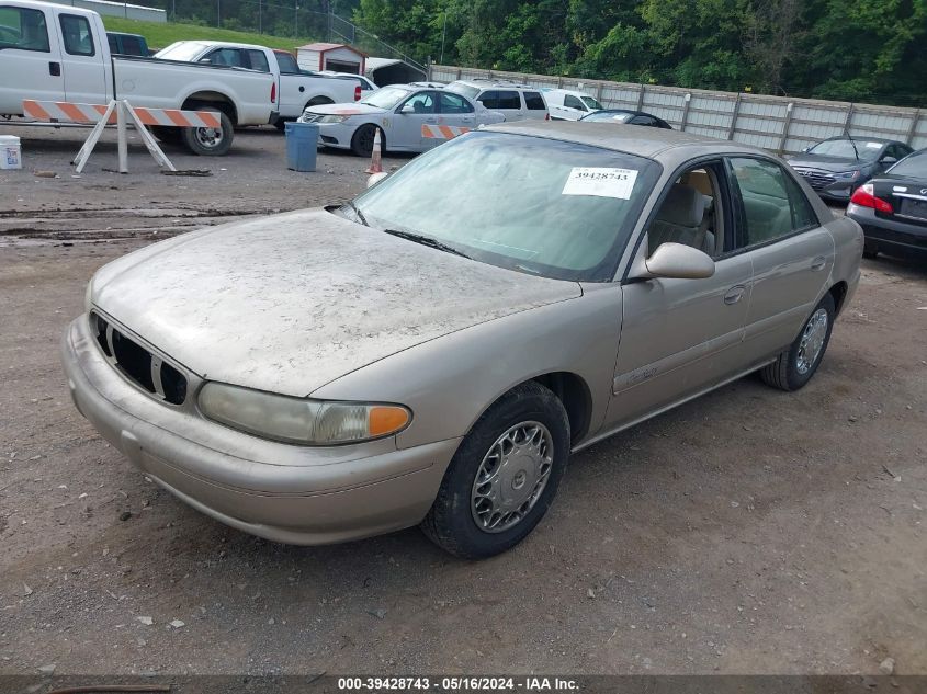 2002 Buick Century Custom VIN: 2G4WS52J121211346 Lot: 39428743