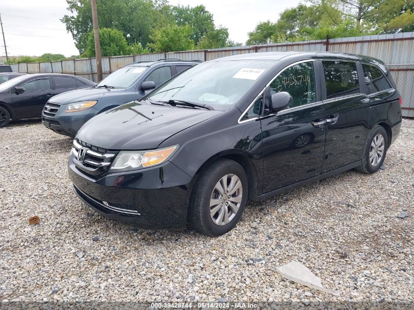 2015 Honda Odyssey Ex-L VIN: 5FNRL5H66FB084887 Lot: 39428744