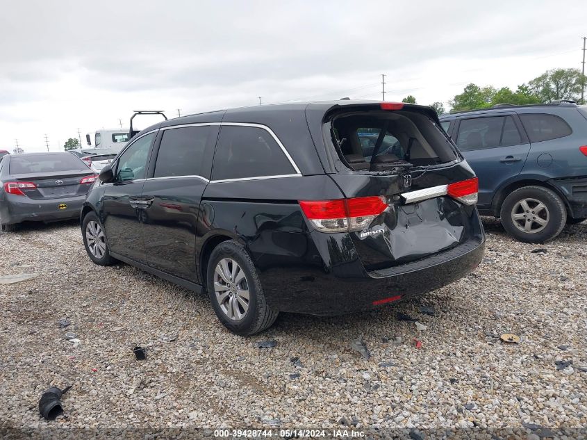 2015 Honda Odyssey Ex-L VIN: 5FNRL5H66FB084887 Lot: 39428744