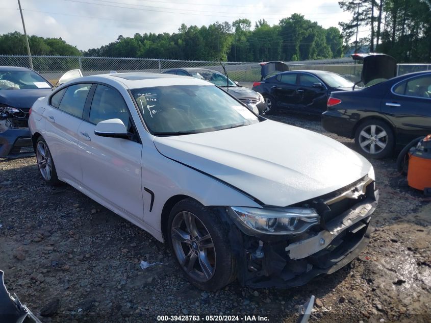 2016 BMW 428I Gran Coupe VIN: WBA4A9C56GG505033 Lot: 39428763