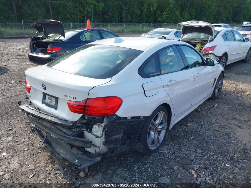 2016 BMW 428I Gran Coupe VIN: WBA4A9C56GG505033 Lot: 39428763