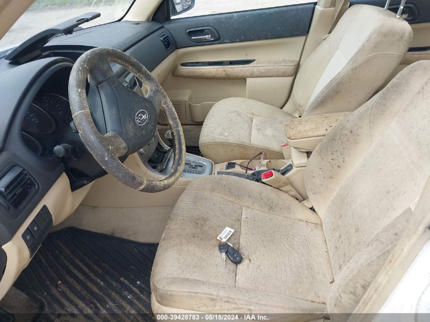 2007 Subaru Forester 2.5X VIN: JF1SG65617H730005 Lot: 39428783