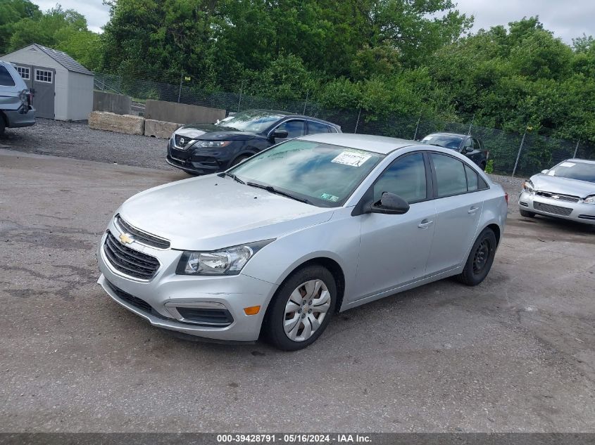 2016 Chevrolet Cruze Limited Ls Manual VIN: 1G1PB5SHXG7201259 Lot: 39428791