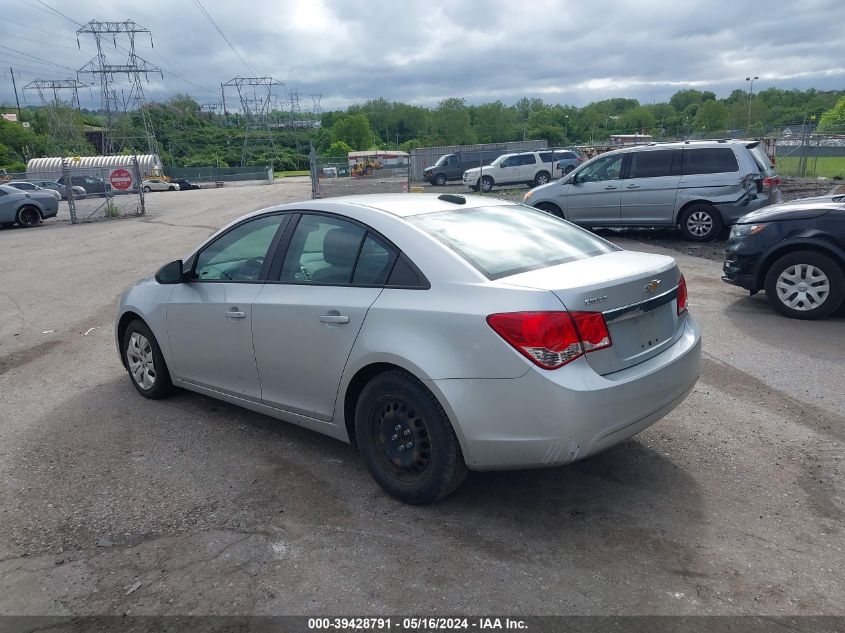 2016 Chevrolet Cruze Limited Ls Manual VIN: 1G1PB5SHXG7201259 Lot: 39428791