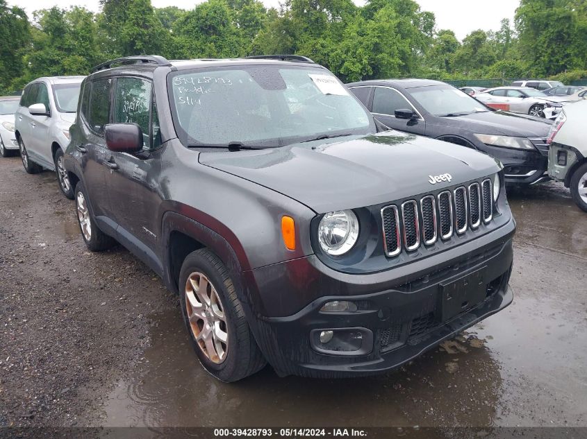 2016 Jeep Renegade Latitude VIN: ZACCJABT4GPC55049 Lot: 39428793