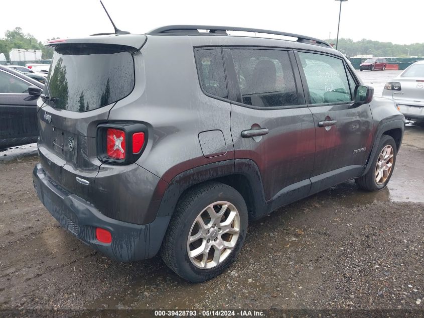 2016 Jeep Renegade Latitude VIN: ZACCJABT4GPC55049 Lot: 39428793