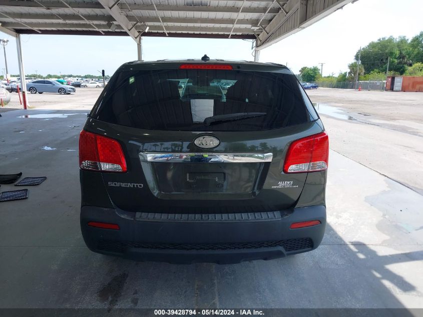 2012 Kia Sorento Lx VIN: 5XYKT3A14CG273319 Lot: 39428794