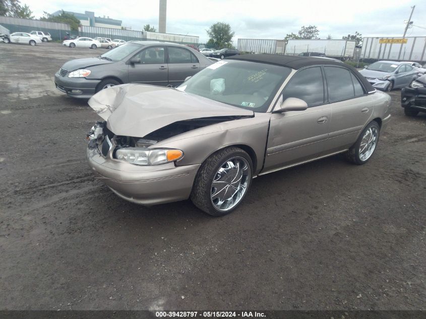 2002 Buick Century Custom VIN: 2G4WS52J021205795 Lot: 39428797