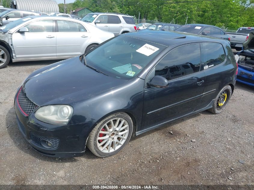 2007 Volkswagen Gti 2-Door VIN: WVWFV71K67W039168 Lot: 39428808