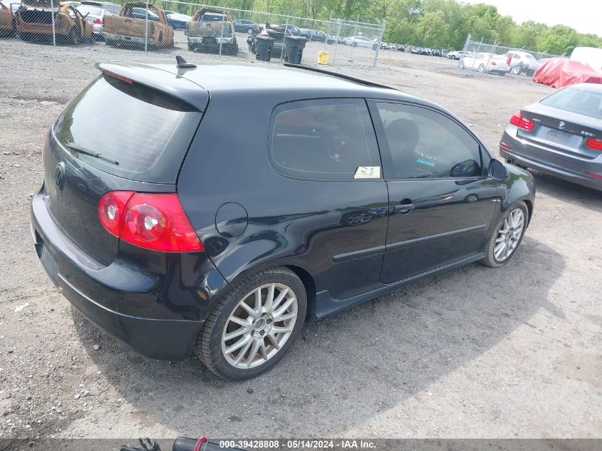 2007 Volkswagen Gti 2-Door VIN: WVWFV71K67W039168 Lot: 39428808