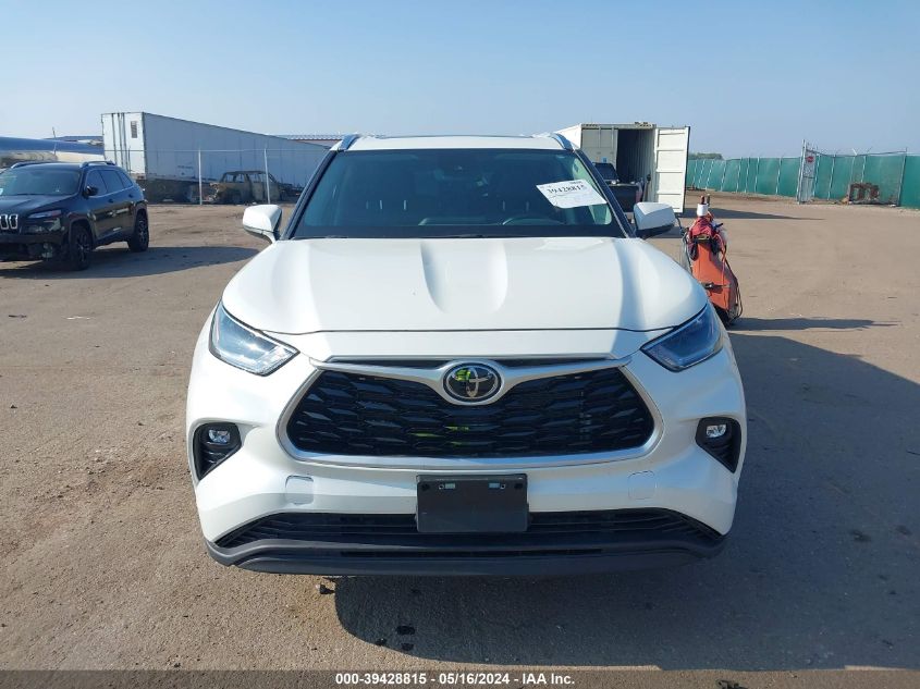 2021 Toyota Highlander Xle VIN: 5TDGZRBH6MS538541 Lot: 39428815