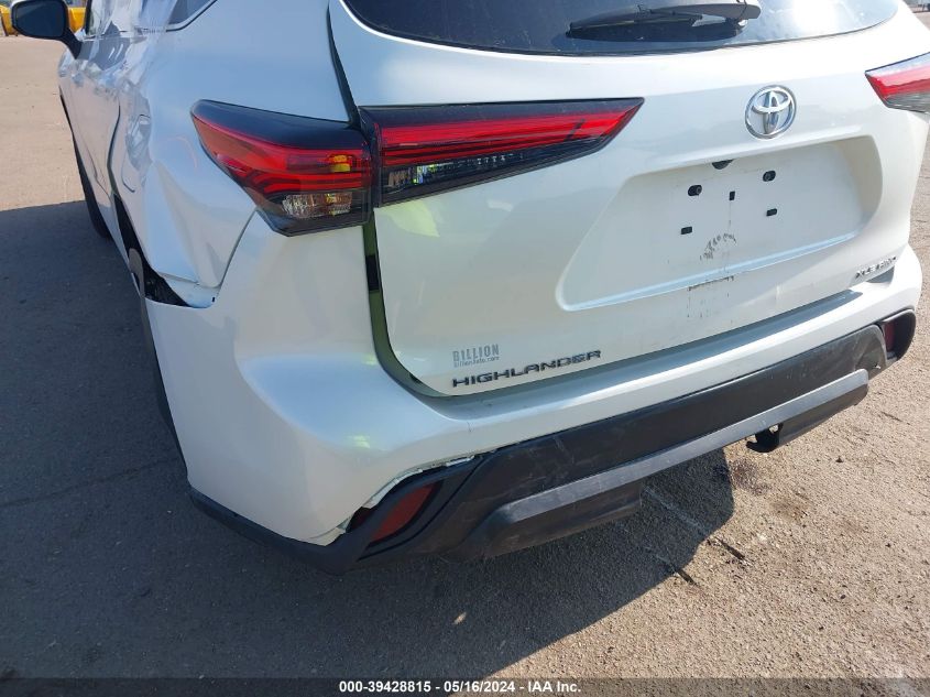 2021 Toyota Highlander Xle VIN: 5TDGZRBH6MS538541 Lot: 39428815