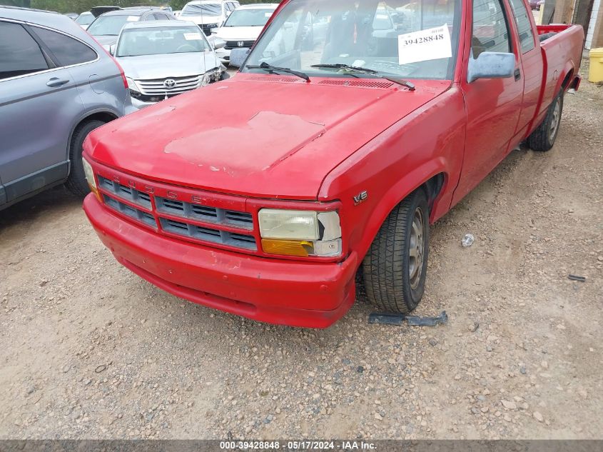 1996 Dodge Dakota VIN: 1B7GL23X7TS616135 Lot: 39428848