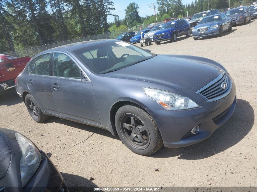 2010 Infiniti G37X VIN: JN1CV6AR5AM452277 Lot: 39428859