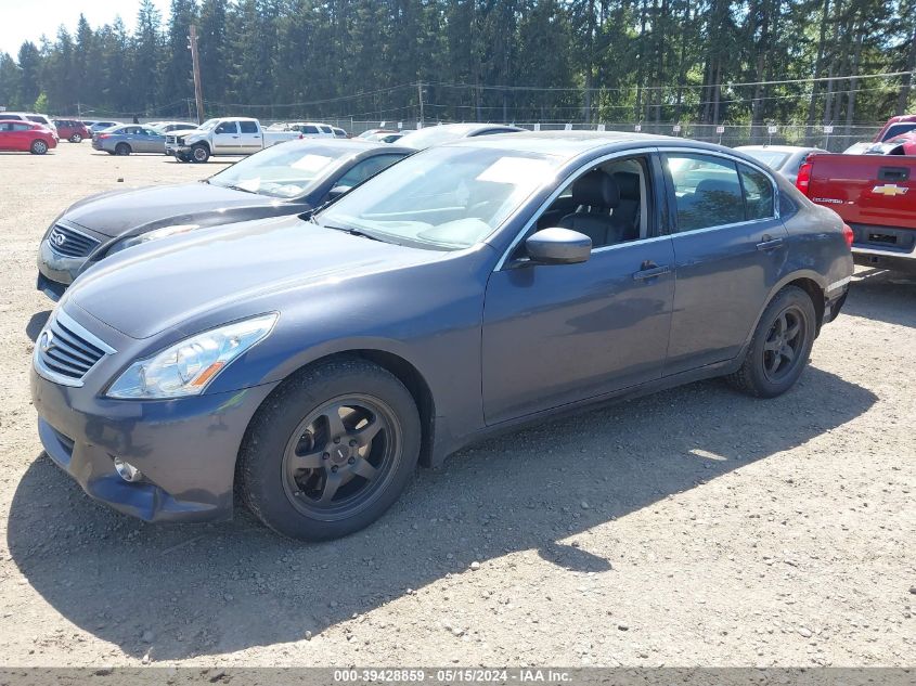 2010 Infiniti G37X VIN: JN1CV6AR5AM452277 Lot: 39428859