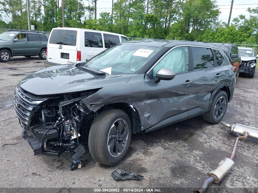 VIN 5N1BT3BA2RC715586 2024 NISSAN ROGUE SV FWD