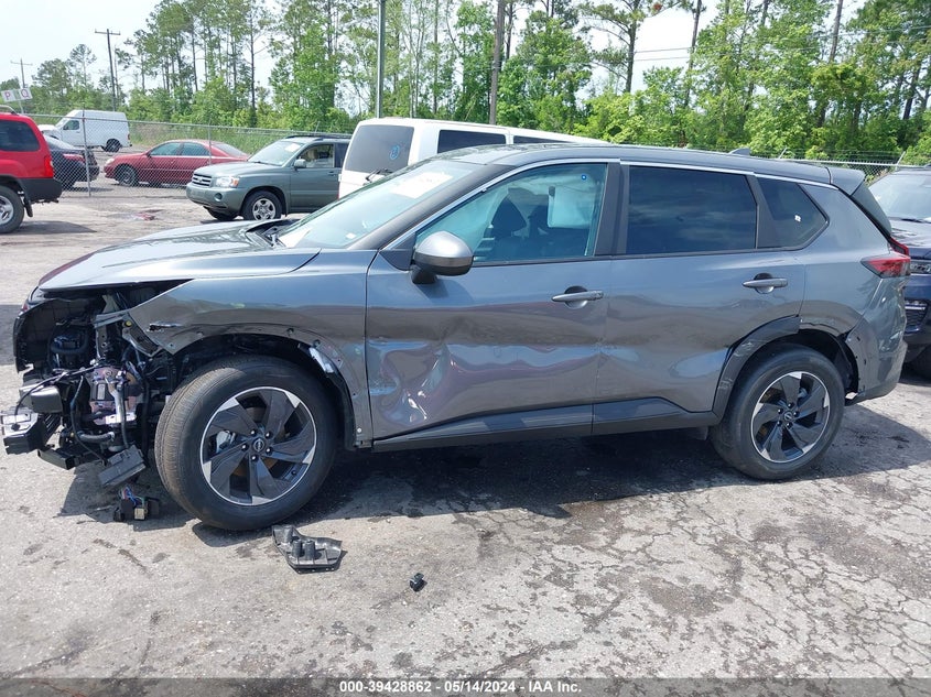 VIN 5N1BT3BA2RC715586 2024 NISSAN ROGUE SV FWD