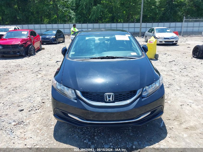 2013 Honda Civic Lx VIN: 19XFB2F51DE005109 Lot: 39428863