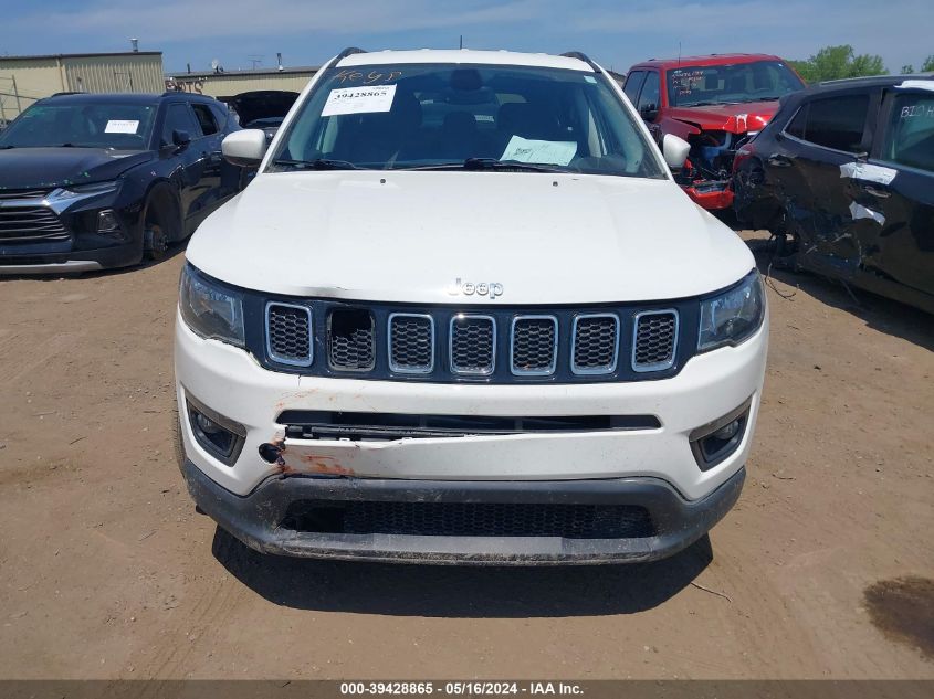 2018 Jeep Compass Latitude 4X4 VIN: 3C4NJDBB3JT185125 Lot: 39428865