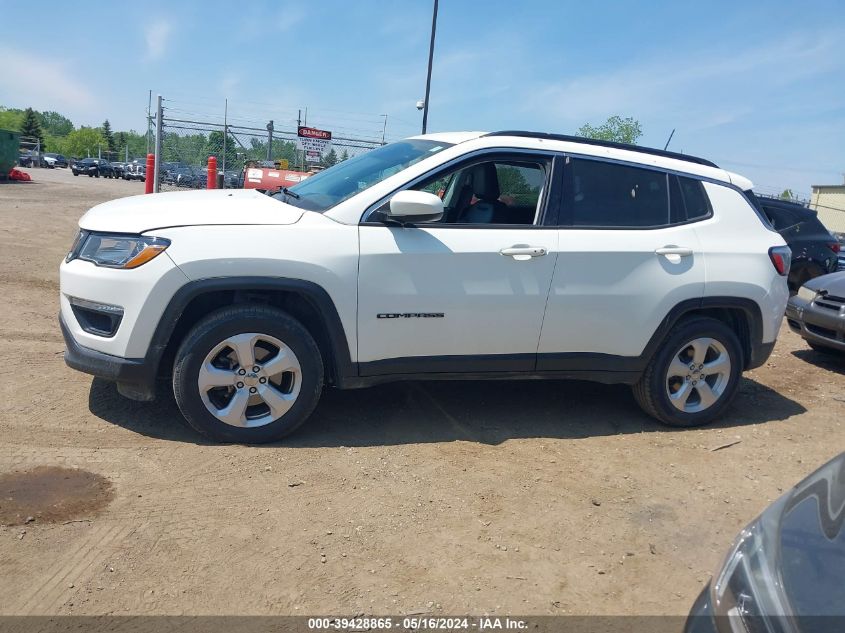 2018 Jeep Compass Latitude 4X4 VIN: 3C4NJDBB3JT185125 Lot: 39428865