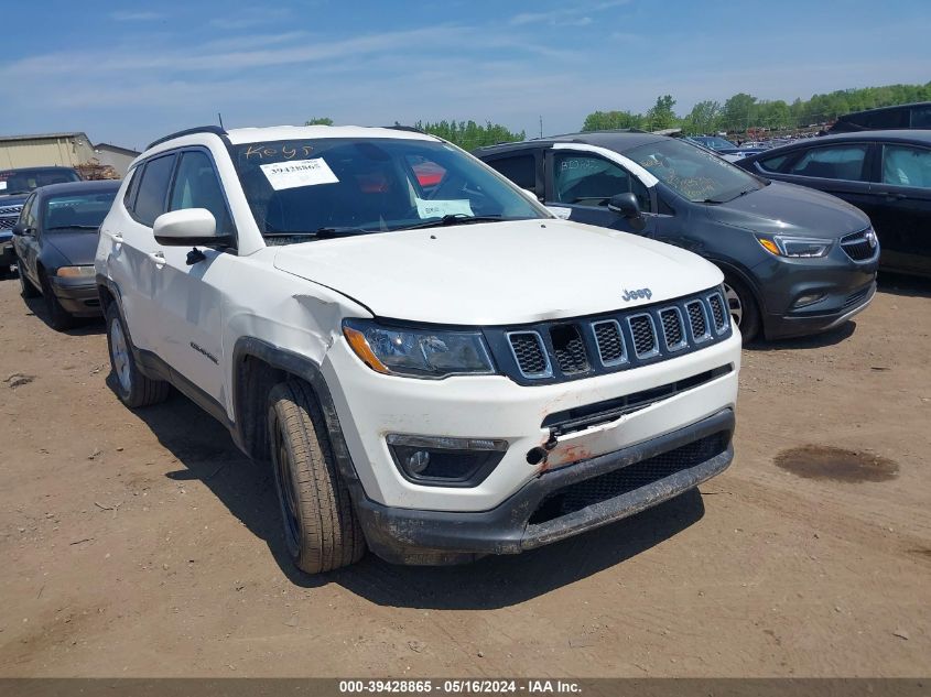 2018 Jeep Compass Latitude 4X4 VIN: 3C4NJDBB3JT185125 Lot: 39428865