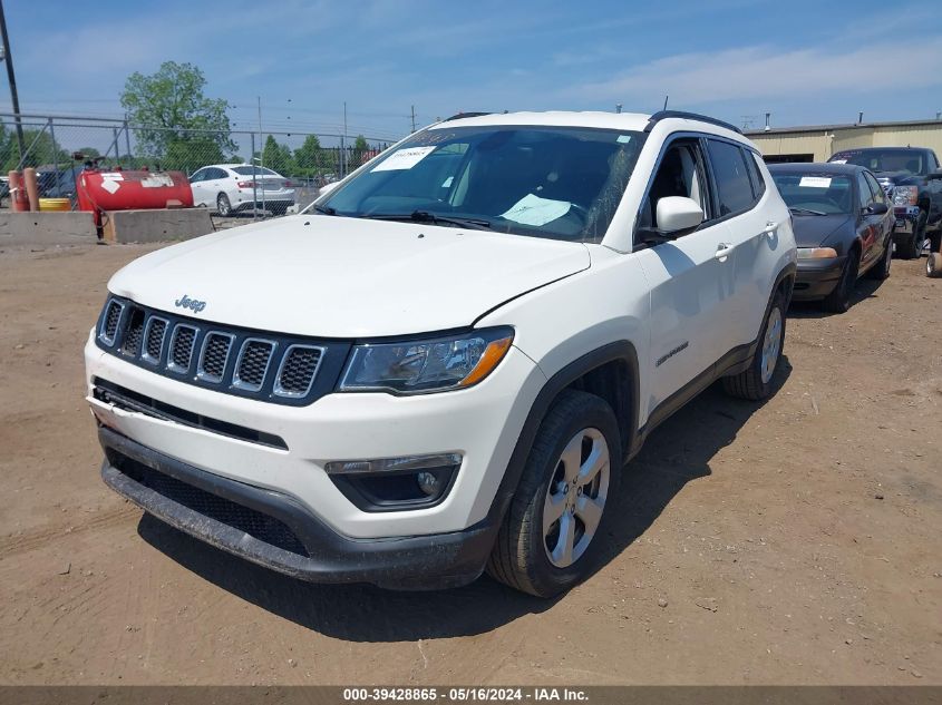 2018 Jeep Compass Latitude 4X4 VIN: 3C4NJDBB3JT185125 Lot: 39428865