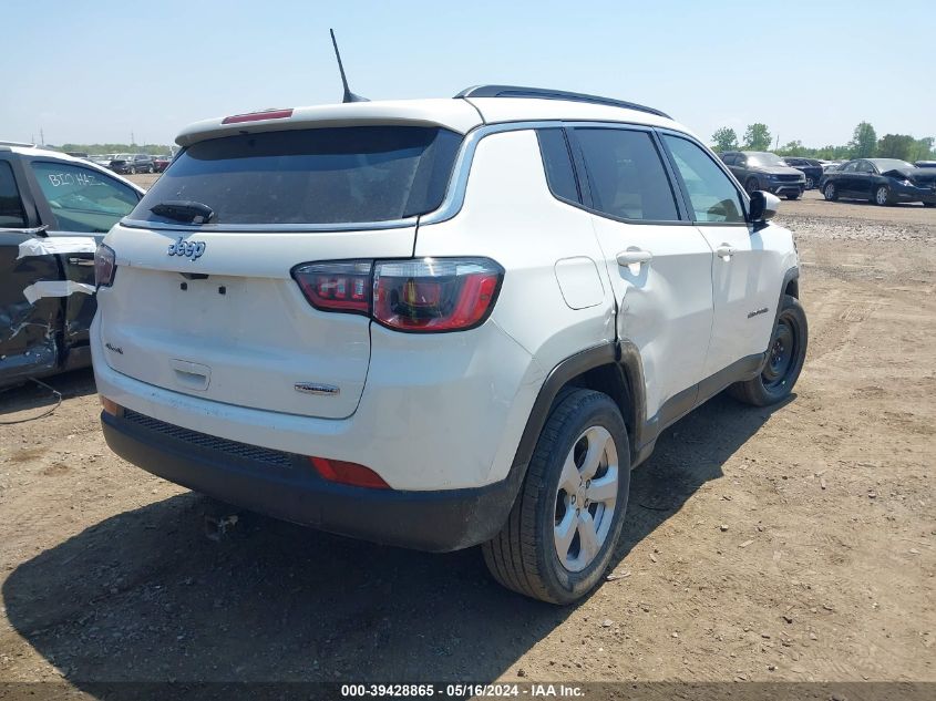 2018 Jeep Compass Latitude 4X4 VIN: 3C4NJDBB3JT185125 Lot: 39428865