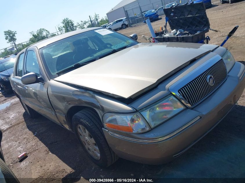 2005 Mercury Grand Marquis Ls/Lse VIN: 2MEFM75W25X601583 Lot: 39428866