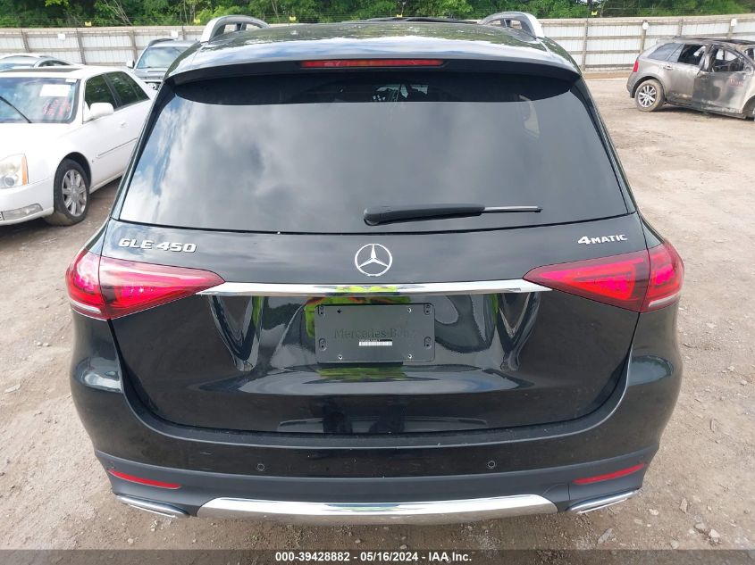 2020 Mercedes-Benz Gle 450 4Matic VIN: 4JGFB5KB0LA080619 Lot: 39428882