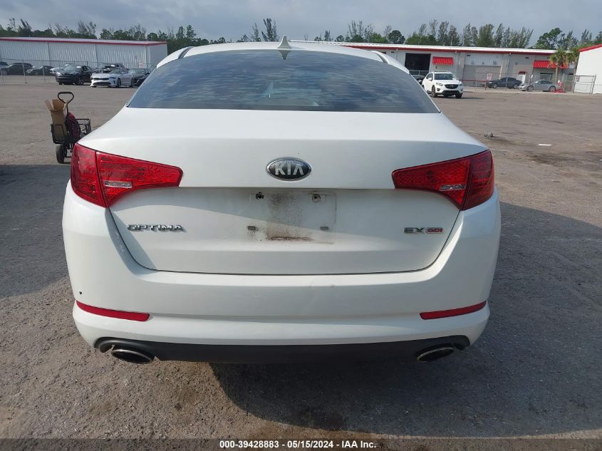 2013 Kia Optima Ex VIN: 5XXGN4A70DG196206 Lot: 39428883