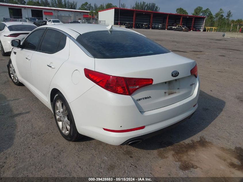 2013 Kia Optima Ex VIN: 5XXGN4A70DG196206 Lot: 39428883