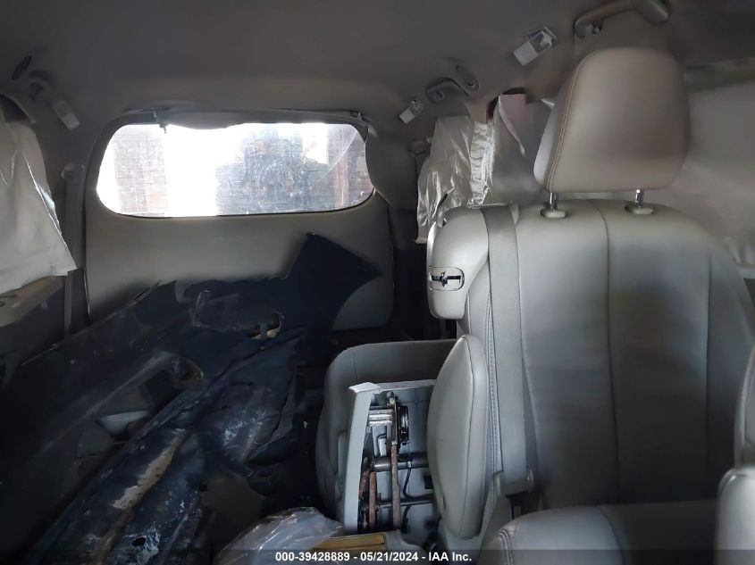 2013 Toyota Sienna Xle V6 8 Passenger VIN: 5TDYK3DC9DS306765 Lot: 39428889