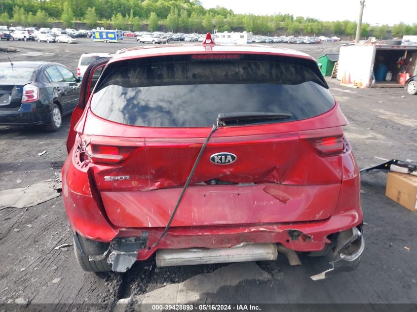 2022 Kia Sportage Lx VIN: KNDPMCAC4N7996799 Lot: 39428893