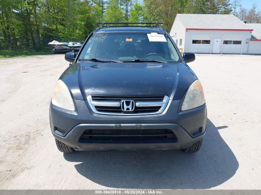 2003 Honda Cr-V Ex VIN: SHSRD78873U104501 Lot: 39428918