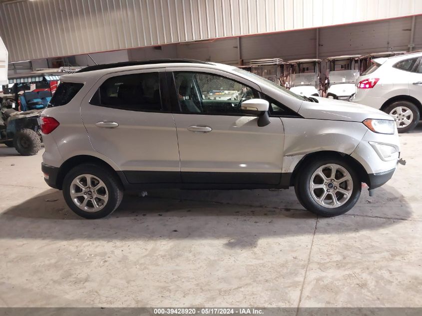 2019 Ford Ecosport Se VIN: MAJ6S3GL1KC302748 Lot: 39428920