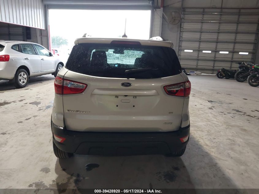 2019 FORD ECOSPORT SE - MAJ6S3GL1KC302748