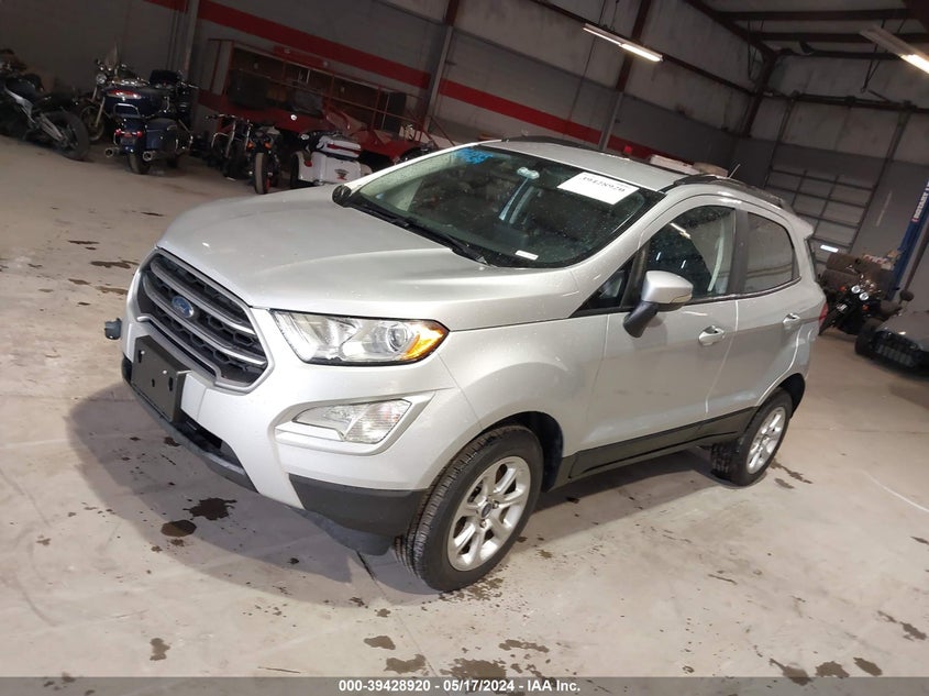 2019 FORD ECOSPORT SE - MAJ6S3GL1KC302748